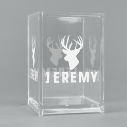 Hunting Camo Acrylic Pen Holder (Personalized)