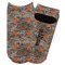 Hunting Camo Adult Ankle Socks - Single Pair - Front and Back