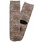 Hunting Camo Adult Crew Socks - Single Pair - Front and Back