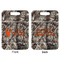 Hunting Camo Aluminum Luggage Tag (Front + Back)
