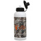Hunting Camo Aluminum Water Bottle - White Front
