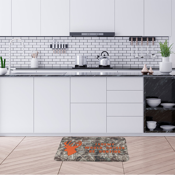 Hunting Camo Anti-Fatigue Kitchen Mats - LIFESTYLE