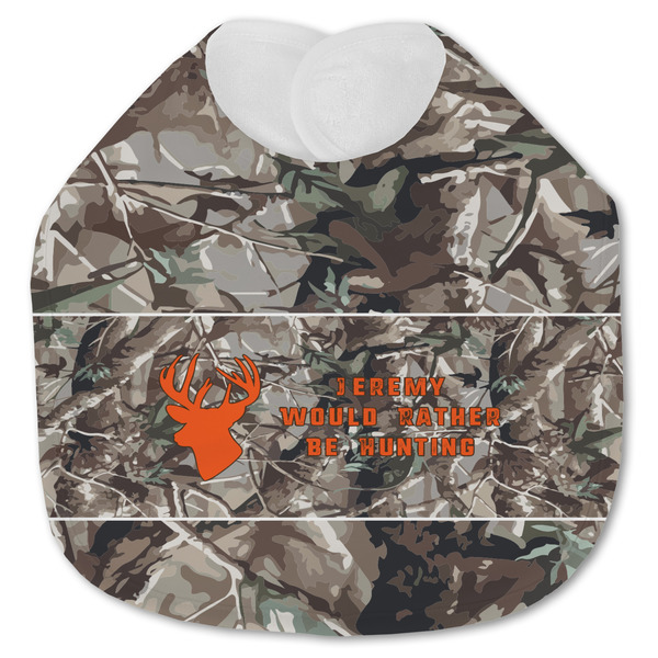 Hunting Camo Baby Bib - AFT closed
