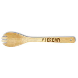 Hunting Camo Bamboo Spork - Double Sided (Personalized)