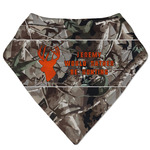 Hunting Camo Bandana Bib (Personalized)
