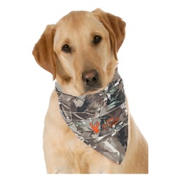 Hunting Camo Dog Bandana Scarf w/ Name or Text