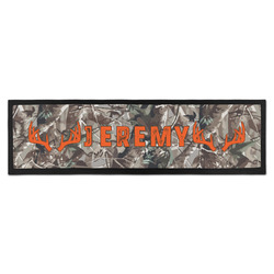Hunting Camo Bar Mat - Large (Personalized)