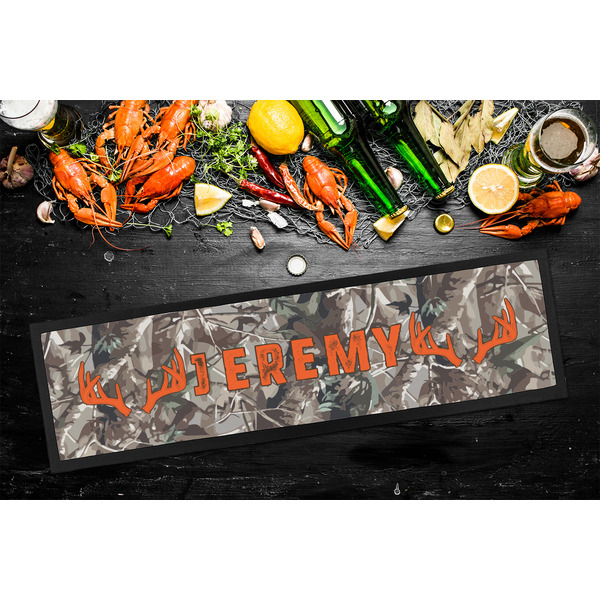 Hunting Camo Bar Mat - Large - LIFESTYLE