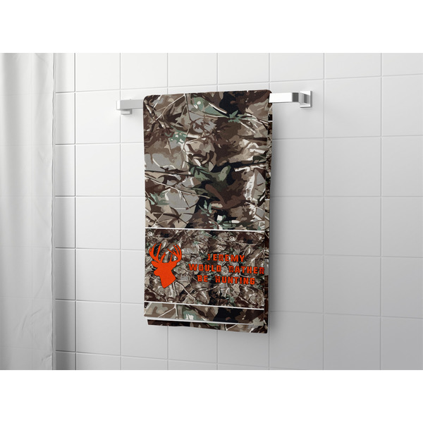 Hunting Camo Bath Towel - LIFESTYLE