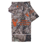 Hunting Camo Bath Towel Set - 3 Pcs (Personalized)