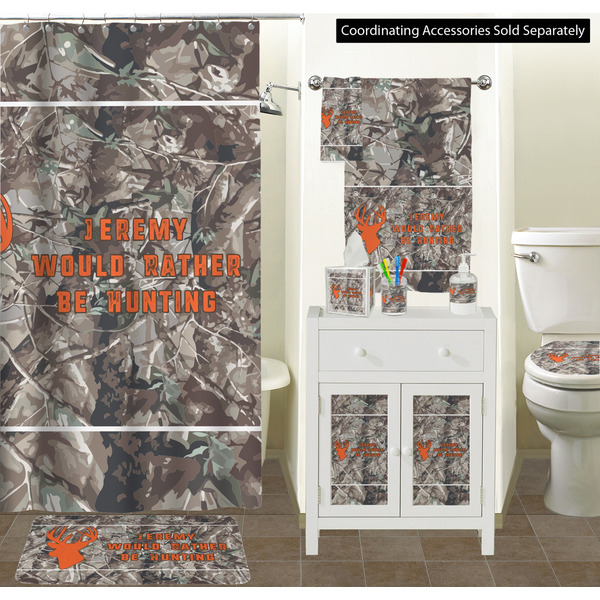 Hunting Camo Bathroom Scene