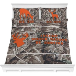 Hunting Camo Comforter Set - Full / Queen (Personalized)
