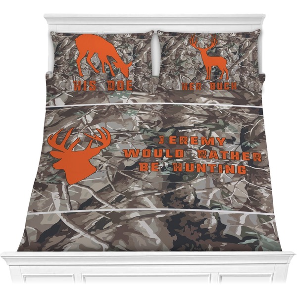 Custom Hunting Camo Comforters (Personalized)