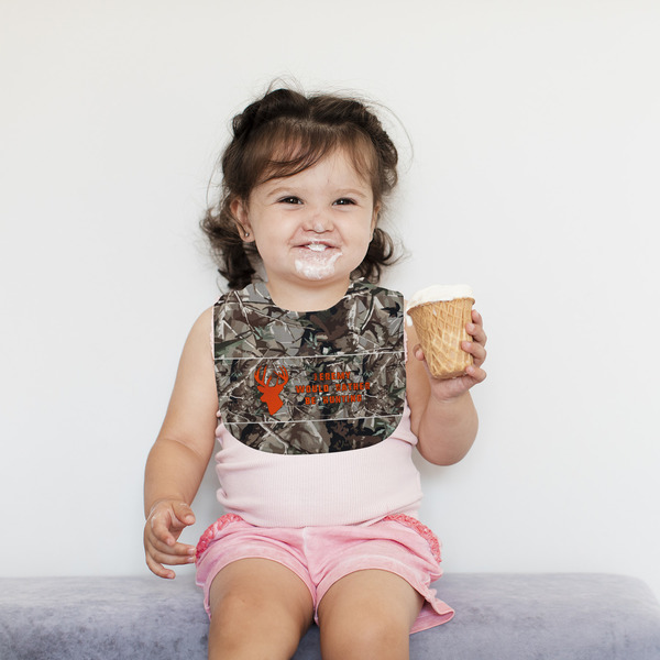 Hunting Camo Bib Lifestyle Girl