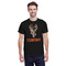 Hunting Camo T-Shirt - Black - XL (Personalized)