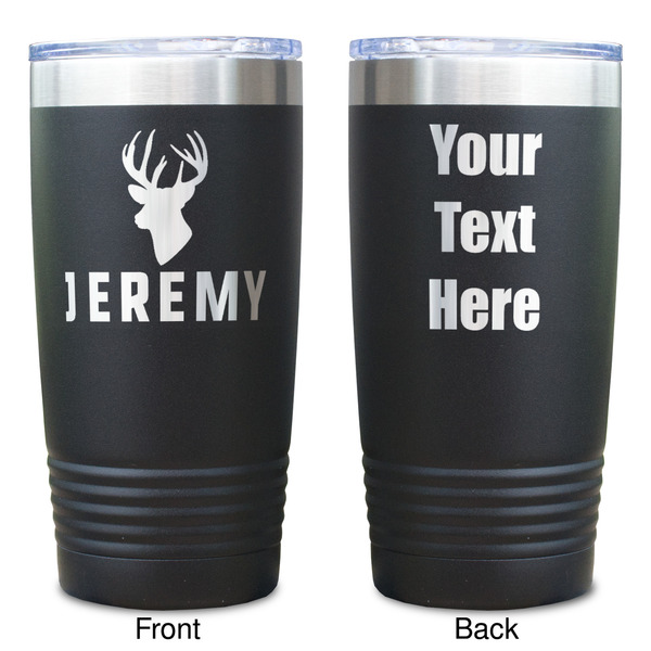 Hunting Camo Black Polar Camel Tumbler - 20oz - Double Sided  - Approval