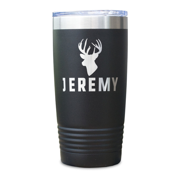 Hunting Camo Black Polar Camel Tumbler - 20oz - Single Sided - Approval