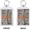 Hunting Camo Bling Keychain (Front + Back)