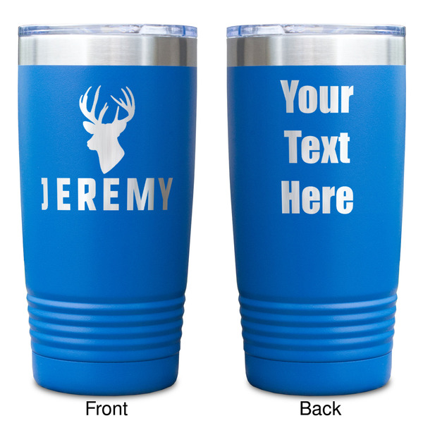 Hunting Camo Blue Polar Camel Tumbler - 20oz - Double Sided - Approval