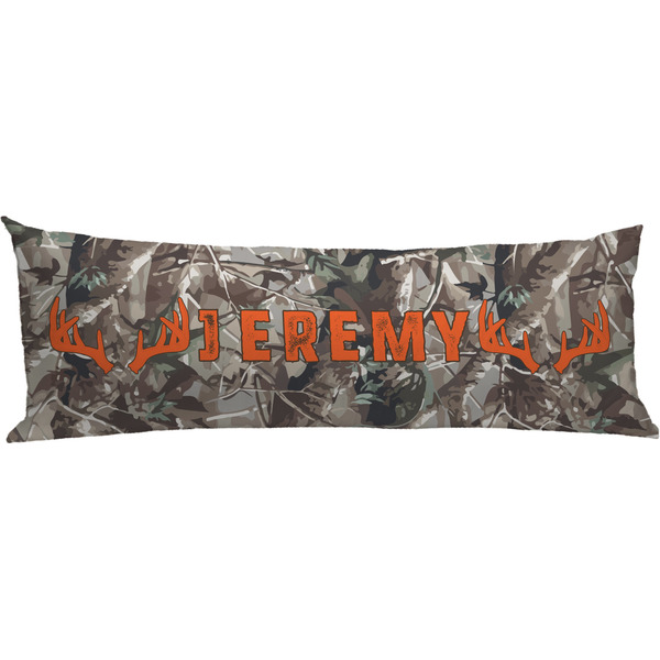 Custom Hunting Camo Body Pillow Case (Personalized)