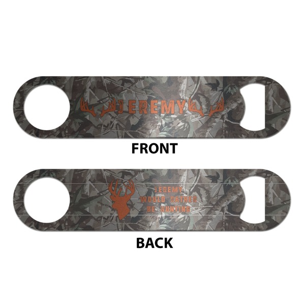 Hunting Camo Bottle Opener - Front & Back