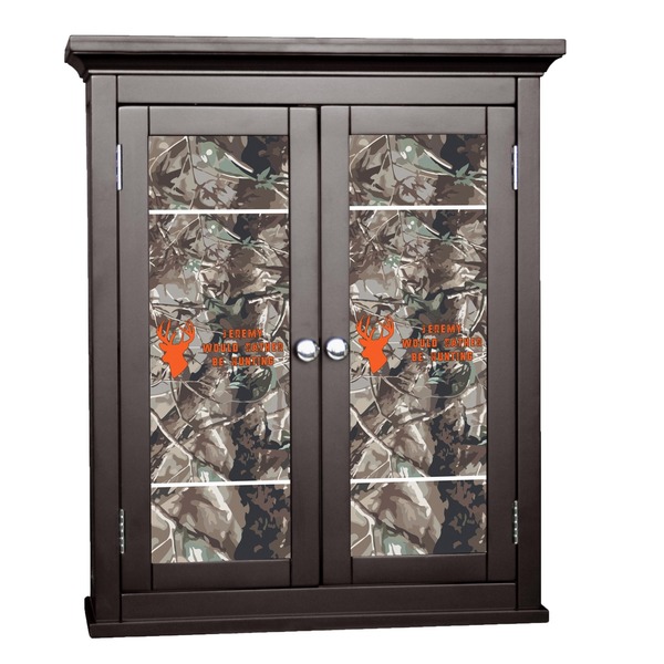 Custom Hunting Camo Cabinet Decal - Custom Size (Personalized)
