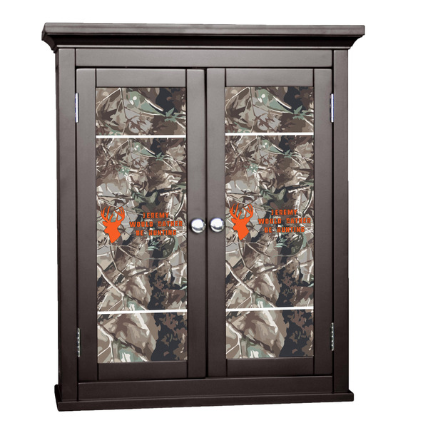 Custom Hunting Camo Cabinet Decal - Small (Personalized)