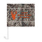 Hunting Camo Car Flag - Large - FRONT