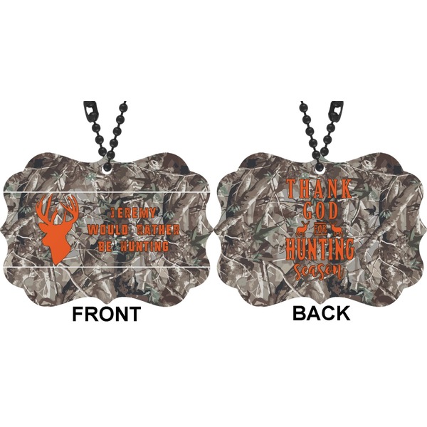 Hunting Camo Car Ornament (Approval)