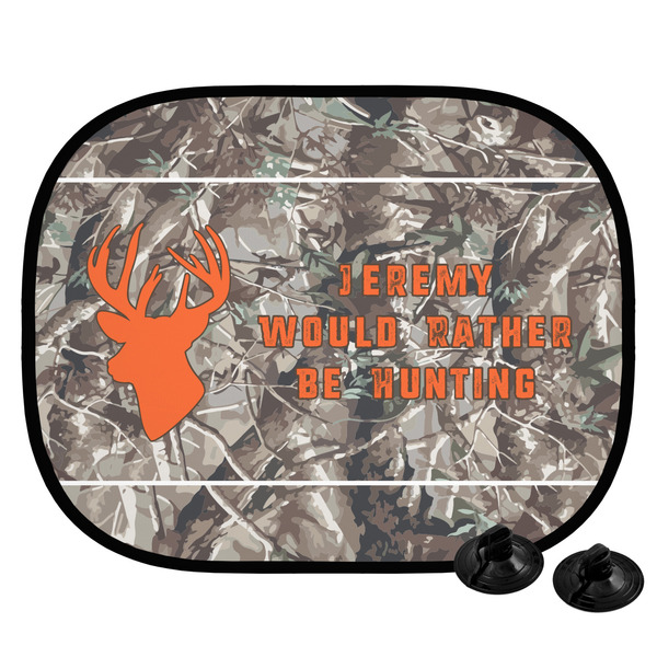 Custom Hunting Camo Car Side Window Sun Shade (Personalized)