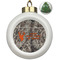 Hunting Camo Ceramic Ball Ornament - Christmas Tree (Personalized)