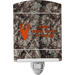 Hunting Camo Ceramic Night Light (Personalized)