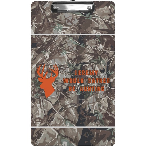 Custom Hunting Camo Clipboard (Legal Size) (Personalized)