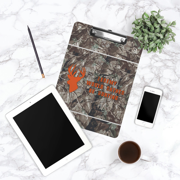 Hunting Camo Clipboard - Lifestyle Photo