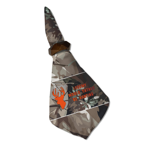 Hunting Camo Cloth Napkins - Personalized Dinner (Folded in Ring) (MAIN)