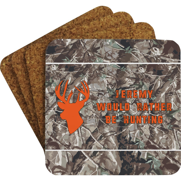 Hunting Camo Coaster Set (Personalized)