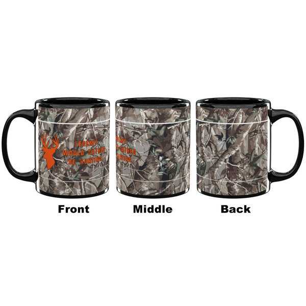 Hunting Camo Coffee Mug - 11 oz - Black APPROVAL