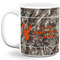 Hunting Camo 11 Oz Coffee Mug - White (Personalized)