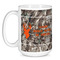 Hunting Camo Coffee Mug - 15 oz - White
