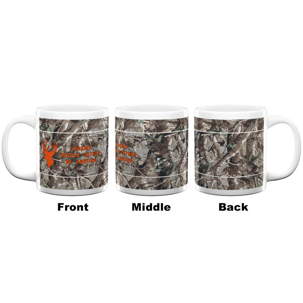 Hunting Camo Coffee Mug - 20 oz - White APPROVAL