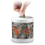 Hunting Camo Coin Bank (Personalized)