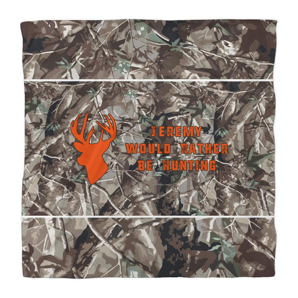 Hunting Camo Comforter - Queen - Front