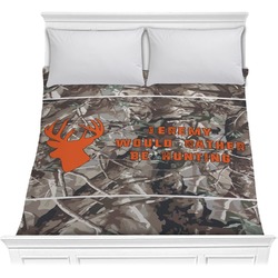 Hunting Camo Comforter - Full / Queen (Personalized)