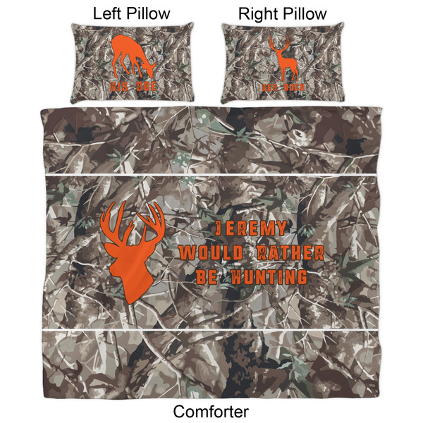 Hunting Camo Comforter Set - King - Approval