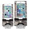 Hunting Camo Compare Phone Stand Sizes - with iPhones