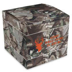 Hunting Camo Cube Favor Gift Boxes (Personalized)