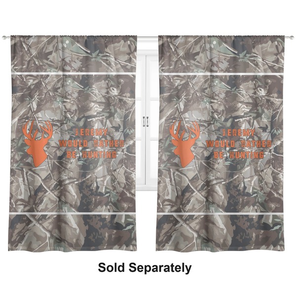 Custom Hunting Camo Curtain Panel - Custom Size (Personalized)