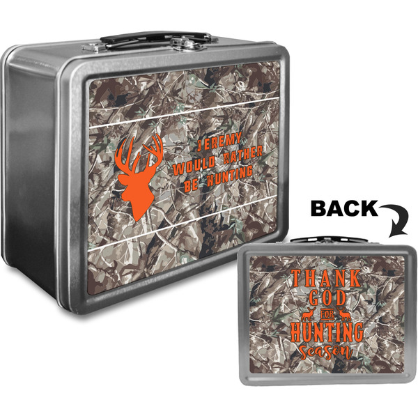 Hunting Camo Custom Lunch Box / Tin Approval