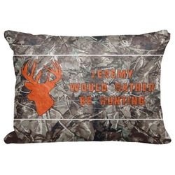 Hunting Camo Decorative Baby Pillowcase - 16"x12" (Personalized)