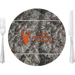 Hunting Camo 10" Glass Lunch / Dinner Plates - Single or Set (Personalized)